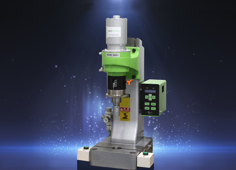 カシメ 機械　弘機商会の製品画像